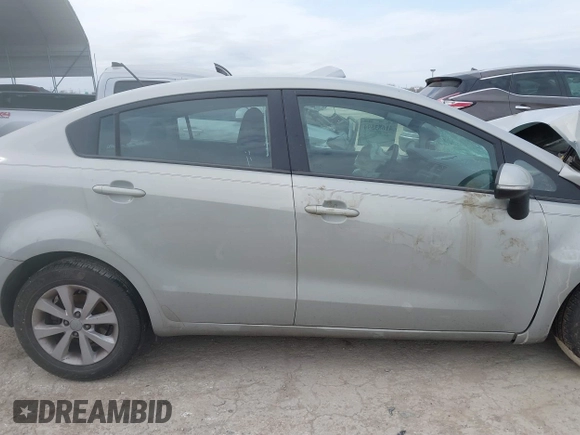 2013 Kia Rio EX with VIN KNADN4A34D6223239, listed as a IAAI auction lot 41683594 with 95,550 mi miles and . Bid and sale history available at DreamBid. Image 13.