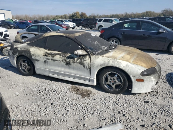 1998 Mitsubishi Eclipse GS-T with VIN 4A3AK54F8WE087052, listed as a Copart auction lot 77439464 with 119,881 mi miles and Salvage Title. Bid and sale history available at carsss.com. Image 4.
