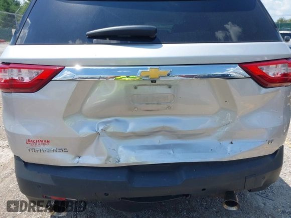 2019 Chevrolet Traverse LT Cloth with VIN 1GNERGKW6KJ274300, listed as a IAAI auction lot 42422694 with 100,232 mi miles and . Bid and sale history available at DreamBid. Image 6.