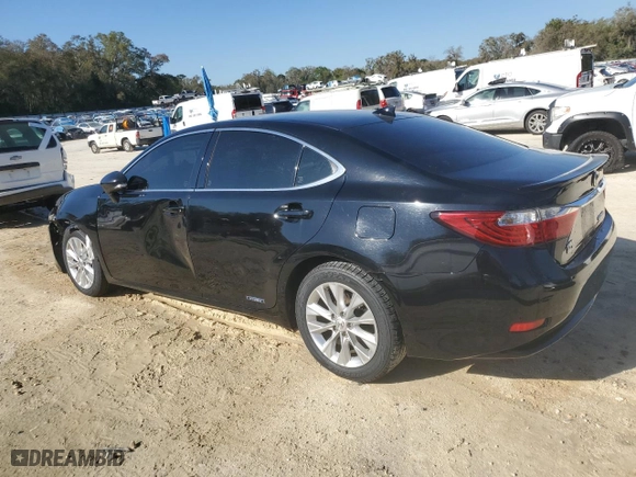 2015 Lexus ES 300h Hybrid with VIN JTHBW1GG1F2080050, listed as a Copart auction lot 49056615 with 104,422 mi miles and Salvage Title. Bid and sale history available at carsss.com. Image 2.