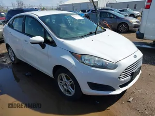 2017 Ford Fiesta SE with VIN 3FADP4BJ7HM130866, listed as a IAAI auction lot 41927493 with 183,070 mi miles. Bid and sale history available at carsss.com. Image 1.