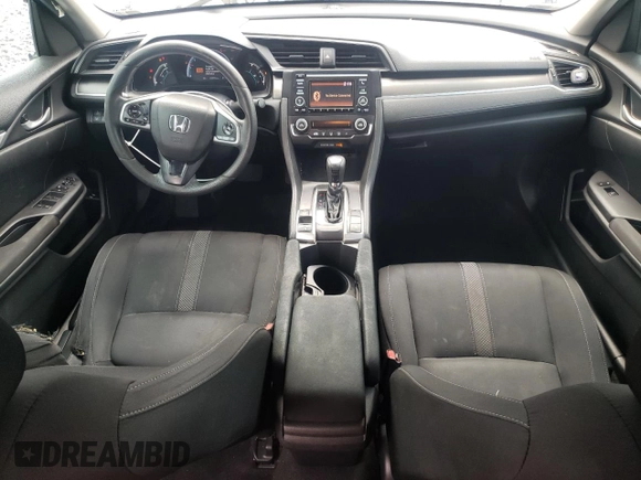 2019 Honda Civic LX with VIN 19XFC2F63KE016017, listed as a Copart auction lot 50440945 with 122,073 mi miles and Salvage Title. Bid and sale history available at DreamBid. Image 8.