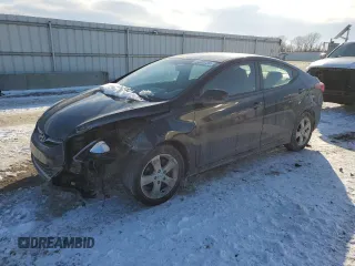 2012 Hyundai Elantra GLS z VIN KMHDH4AE3CU273860, wystawiony jako Copart lot #46332735 z przebiegiem 105 416 mil mil oraz Szkoda całkowita • Salvage title. Historia ofert i sprzedaży dostępna na DreamBid. Obrazek 1.