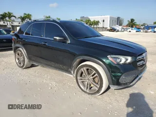 2020 Mercedes-Benz GLE 450 with VIN 4JGFB5KE5LA062045, listed as a Copart auction lot 63613015 with 82,613 mi miles and Clean title. Bid and sale history available at DreamBid. Image 4.