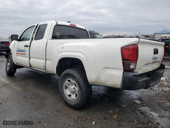 2020 Toyota Tacoma 2WD SR with VIN 5TFRX5GN7LX182972, listed as a Copart auction lot 47123315 with NaN miles and Salvage Title. Bid and sale history available at carsss.com. Image 2.