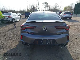 2023 Acura TLX Type S with VIN 19UUB7F95PA001368, listed as a IAAI auction lot 42119669 with 5,889 mi miles and . Bid and sale history available at DreamBid. Image 16.