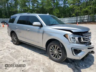 2020 Ford Expedition Limited with VIN 1FMJU1KT7LEA40133, listed as a Copart auction lot 59004115 with 107,093 mi miles and Salvage title. Bid and sale history available at DreamBid. Image 4.