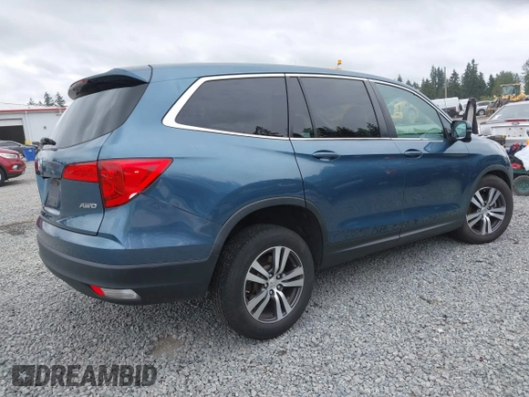2018 Honda Pilot EX-L z VIN 5FNYF6H51JB031474, wystawiony jako IAAI lot #42584841 z przebiegiem 91 232 mil mil oraz . Historia ofert i sprzedaży dostępna na DreamBid. Obrazek 4.