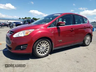 2015 Ford C-Max Energi SEL with VIN 1FADP5CU2FL117827, listed as a Copart auction lot 61459354 with 133,474 mi miles and Clean Title. Bid and sale history available at carsss.com. Image 1.