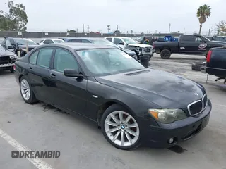 2006 BMW 7 Series 750i с VIN WBAHL83596DT01154, выставлен на аукционе IAAI как лот 42353117 с пробегом 129 771 миль миль и . История ставок и продаж доступна на DreamBid. Изображение 1.