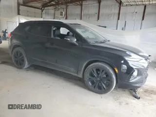 2021 Chevrolet Blazer RS with VIN 3GNKBKRS5MS568706, listed as a Copart auction lot 58782545 with 131,464 mi miles and Salvage title. Bid and sale history available at DreamBid. Image 4.