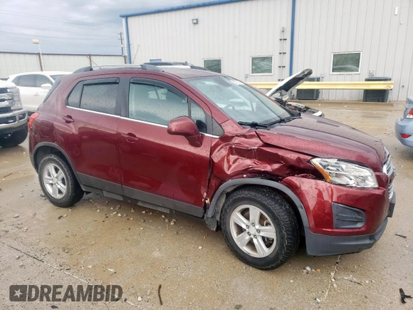 2016 Chevrolet Trax LT z VIN 3GNCJLSB1GL264598, wystawiony jako Copart lot #55267145 z przebiegiem 97 675 mil mil oraz Szkoda całkowita • Salvage title. Historia ofert i sprzedaży dostępna na DreamBid. Obrazek 4.