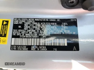 2013 Lexus RX 350 с VIN 2T2ZK1BA3DC104941, выставлен на аукционе Copart как лот 62784985 с пробегом 163 182 миль миль и Списание • Salvage title. История ставок и продаж доступна на DreamBid. Изображение 13.