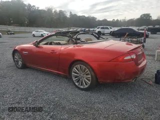 2012 Jaguar XK with VIN SAJWA4GB4CLB45121, listed as a Copart auction lot 79323684 with 0 mi miles and Salvage Title. Bid and sale history available at carsss.com. Image 2.