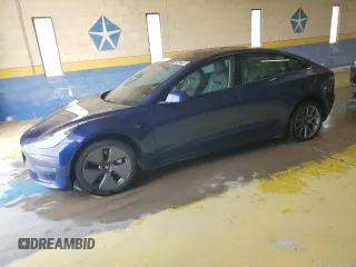 2022 Tesla Model 3 z VIN 5YJ3E1EA7NF370392, wystawiony jako Copart lot #59473205 z przebiegiem 131 820 mil mil oraz Czysty tytuł • Clean title. Historia ofert i sprzedaży dostępna na DreamBid. Obrazek 1.
