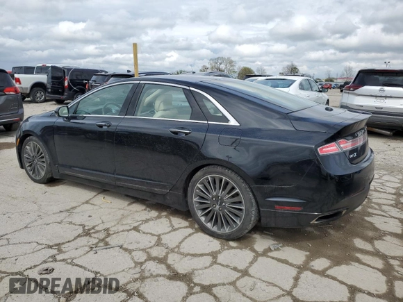 2016 Lincoln MKZ with VIN 3LN6L2J92GR609249, listed as a Copart auction lot 54766105 with 90,983 mi miles and Salvage title. Bid and sale history available at DreamBid. Image 2.