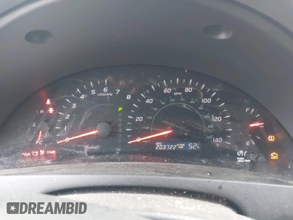 2007 Toyota Camry CE with VIN 4T1BE46K77U129152, listed as a IAAI auction lot 42107149 with 203,722 mi miles and . Bid and sale history available at DreamBid. Image 7.