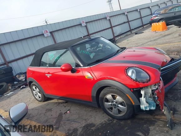 2019 MINI Convertible Cooper with VIN WMWWG5C59K3F79792, listed as a IAAI auction lot 41779813 with 25,671 mi miles and . Bid and sale history available at DreamBid. Image 13.