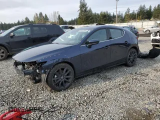2019 Mazda Mazda3 Hatchback w/Premium Pkg with VIN JM1BPBNM1K1144391, listed as a Copart auction lot 48247493 with 33,407 mi miles. Bid and sale history available at carsss.com. Image 1.