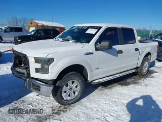 2016 Ford F-150 XL with VIN 1FTEW1CG9GKE76975, listed as a IAAI auction lot 41341159 with 126,256 mi miles and . Bid and sale history available at carsss.com. Image 17.