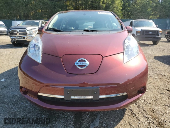 2016 Nissan LEAF S with VIN 1N4BZ0CP5GC313180, listed as a Copart auction lot 68863813 with 31,583 mi miles. Bid and sale history available at carsss.com. Image 5.