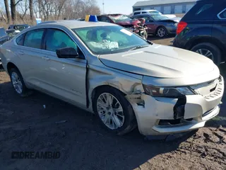 2015 Chevrolet Impala LS with VIN 2G11Z5SLXF9169853, listed as a IAAI auction lot 41666823 with 94,695 mi miles and . Bid and sale history available at DreamBid. Image 1.