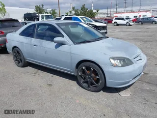 2001 Honda Civic EX with VIN 1HGEM22931L038194, listed as a IAAI auction lot 41916517 with 220,037 mi miles. Bid and sale history available at carsss.com. Image 1.