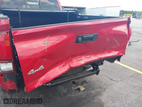 2022 Toyota Tacoma SR with VIN 3TYSX5EN1NT014391, listed as a IAAI auction lot 42470136 with 31,720 mi miles and . Bid and sale history available at DreamBid. Image 18.