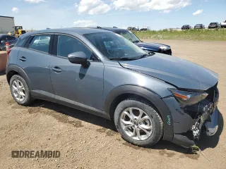 2021 Mazda CX-3 Touring z VIN JM1DKFC78M1508479, wystawiony jako Copart lot #61866195 z przebiegiem 73 746 mil mil oraz Szkoda całkowita • Salvage title. Historia ofert i sprzedaży dostępna na DreamBid. Obrazek 4.
