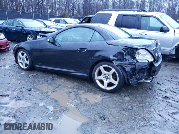 2006 Mercedes-Benz SLK 280 z VIN WDBWK54F66F094485, wystawiony jako Copart lot #41448185 z przebiegiem 34 990 mil mil oraz Nie do naprawy. Historia ofert i sprzedaży dostępna na DreamBid. Obrazek 2.