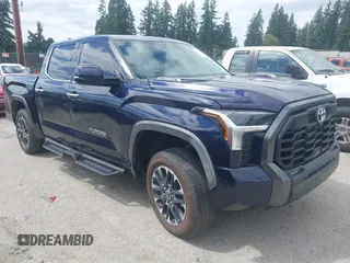 2023 Toyota Tundra Limited Hybrid with VIN 5TFJC5DB1PX033725, listed as a IAAI auction lot 42729682 with 15,767 mi miles and . Bid and sale history available at DreamBid. Image 1.