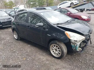 2013 Toyota Prius c One with VIN JTDKDTB35D1046249, listed as a IAAI auction lot 41734516 with 308,026 mi miles. Bid and sale history available at carsss.com. Image 1.