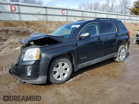 2013 GMC Terrain SLE with VIN 2GKFLTEK7D6160634, listed as a Copart auction lot 47461825 with 168,516 mi miles and Salvage Title. Bid and sale history available at DreamBid. Image 1.