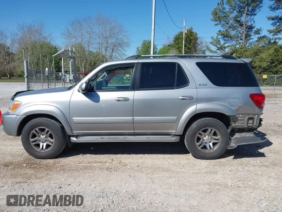 2007 Toyota Sequoia SR5 with VIN 5TDZT34A17S294129, listed as a IAAI auction lot 41880711 with 289,333 mi miles. Bid and sale history available at carsss.com. Image 14.