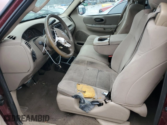 2003 Ford F-150 XL with VIN 2FTRX18L43CA44426, listed as a Copart auction lot 43446855 with 169,493 mi miles and Salvage Title. Bid and sale history available at carsss.com. Image 7.