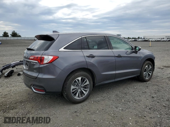 2018 Acura RDX Advance with VIN 5J8TB4H79JL004503, listed as a Copart auction lot 58496815 with 69,566 mi miles and Salvage title. Bid and sale history available at DreamBid. Image 3.