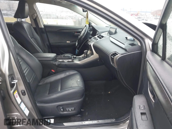 2017 Lexus NX with VIN JTJBARBZ0H2108606, listed as a IAAI auction lot 41924290 with 215,952 mi miles. Bid and sale history available at carsss.com. Image 5.
