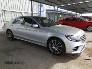 2020 Mercedes-Benz S-Class S 560 with VIN WDDUG8DB0LA519190, listed as a Copart auction lot 53286785 with 50,587 mi miles and Salvage Title. Bid and sale history available at carsss.com. Image 4.