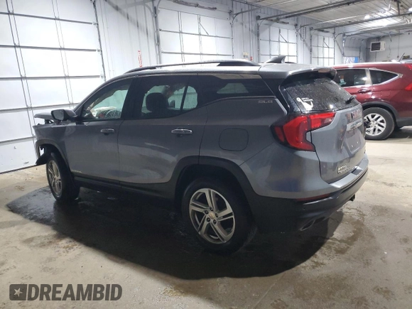 2018 GMC Terrain SLE with VIN 3GKALTEX0JL144790, listed as a Copart auction lot 84878584 with 0 mi miles and Salvage Title. Bid and sale history available at carsss.com. Image 2.