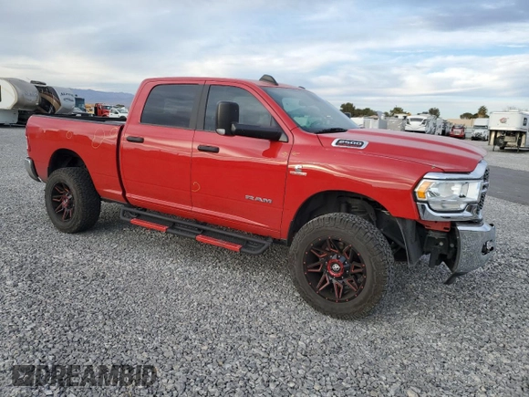 2022 Ram 2500 Big Horn with VIN 3C6UR5DL9NG340542, listed as a Copart auction lot 44823795 with 29,150 mi miles and Salvage Title. Bid and sale history available at carsss.com. Image 4.