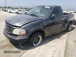 2003 Ford F-150 Lightning with VIN 2FTRF07303CA83240, listed as a Copart auction lot 52941975 with 0 mi miles and Salvage Title. Bid and sale history available at carsss.com. Image 1.