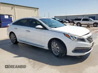 2016 Hyundai Sonata Sport with VIN 5NPE34AF2GH304273, listed as a Copart auction lot 52650515 with Not Provided miles and Salvage Title. Bid and sale history available at DreamBid. Image 4.