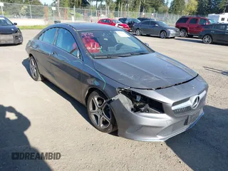 2018 Mercedes-Benz CLA 250 with VIN WDDSJ4GB1JN603103, listed as a IAAI auction lot 42078838 with 32,925 mi miles and . Bid and sale history available at DreamBid. Image 1.
