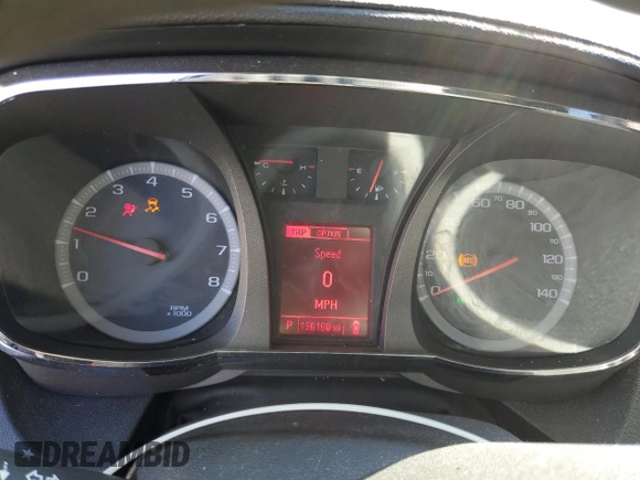 2014 GMC Terrain SLE with VIN 2GKALMEK7E6240419, listed as a Copart auction lot 49325435 with 136,168 mi miles and Salvage Title. Bid and sale history available at DreamBid. Image 9.