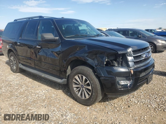 2016 Ford Expedition EL XLT with VIN 1FMJK1HT4GEF32492, listed as a Copart auction lot 66436384 with 126,946 mi miles and Salvage Title. Bid and sale history available at carsss.com. Image 4.