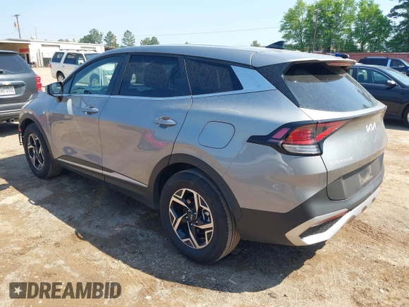 2024 Kia Sportage LX with VIN KNDPU3DF4R7268525, listed as a IAAI auction lot 41980143 with 24,238 mi miles and . Bid and sale history available at DreamBid. Image 3.