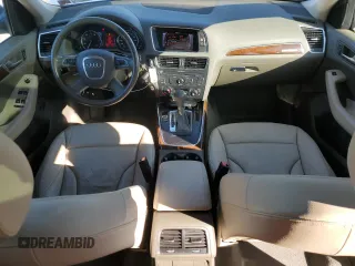 2012 Audi Q5 Premium with VIN WA1CFAFP5CA082466, listed as a Copart auction lot 86595754 with 50,622 mi miles and Salvage title. Bid and sale history available at DreamBid. Image 8.