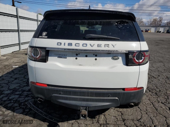 2016 Land Rover Discovery Sport HSE LUX with VIN SALCT2BG9GH576975, listed as a Copart auction lot 42713535 with 127,601 mi miles and Clean Title. Bid and sale history available at carsss.com. Image 6.
