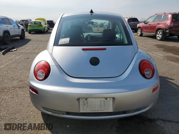 2007 Volkswagen New Beetle Coupe with VIN 3VWPG31C47M510263, listed as a Copart auction lot 47728275 with 142,248 mi miles and Salvage Title. Bid and sale history available at carsss.com. Image 6.
