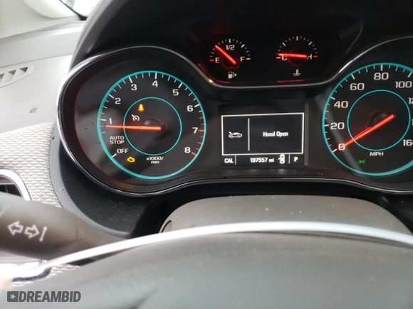 2018 Chevrolet Cruze LT with VIN 1G1BE5SM8J7214128, listed as a Copart auction lot 86360914 with 107,557 mi miles and Clean Title. Bid and sale history available at carsss.com. Image 9.
